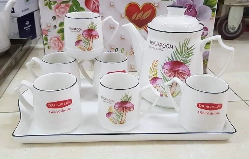 Bộ Ấm Chén Cao Cấp Camellia AC01 Bộ Ấm Chén Cao Cấp Camellia AC01