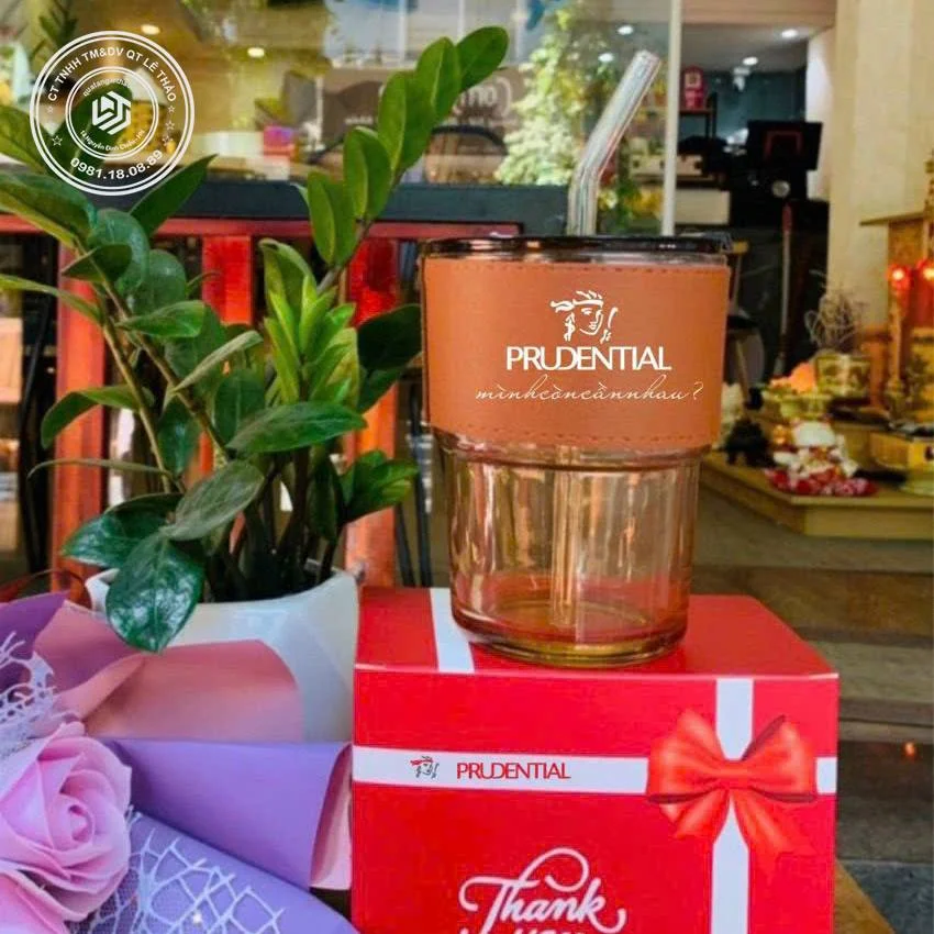 Cốc thủy tinh bọc da Cốc thủy tinh bọc da